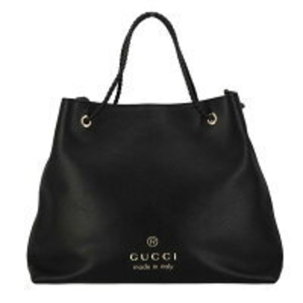Gucci Calfskin Gifford Tote Black